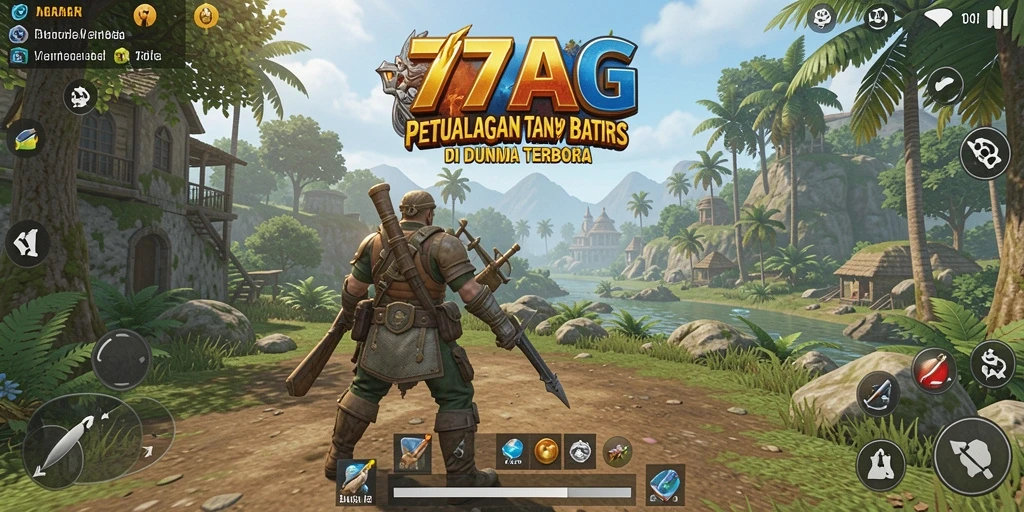 Gameplay Open World yang imersif dan menakjubkan di 77AG.