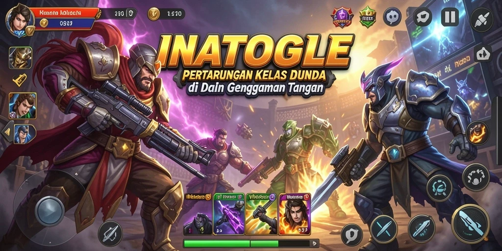 Gameplay seru dan mendebarkan di INATOGEL dengan pertarungan yang intens.