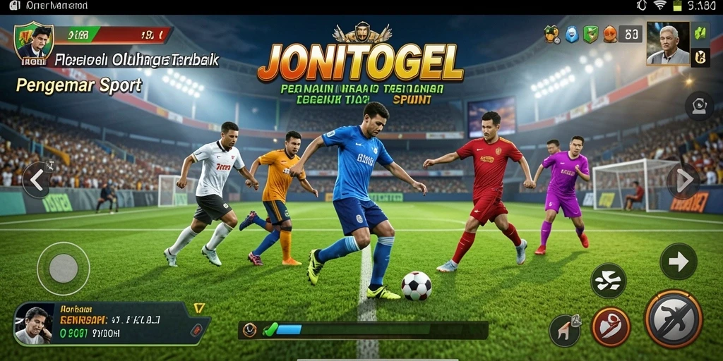 Tampilan gameplay JONITOGEL yang seru dan mendebarkan di lapangan.