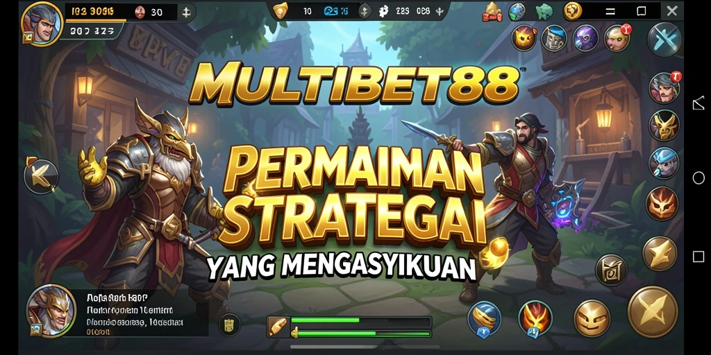 Tampilan gameplay MULTIBET88 yang menarik dengan elemen strategi.
